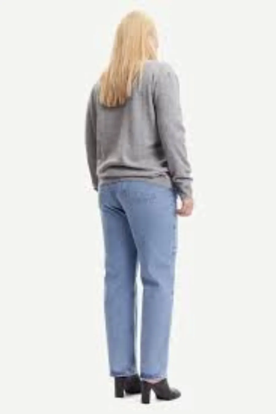 Boston V-Neck 6304 Grey Melange