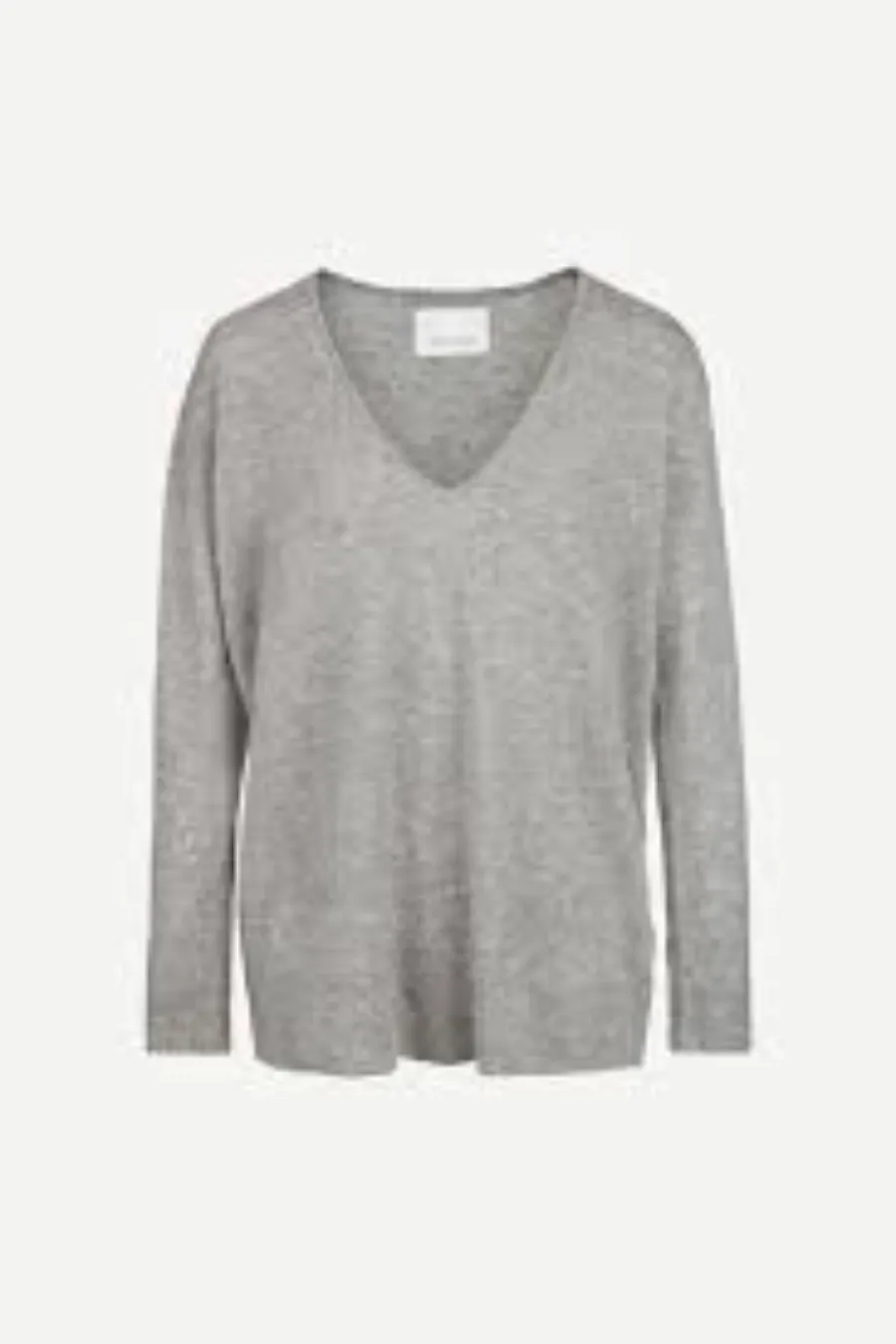 Boston V-Neck 6304 Grey Melange