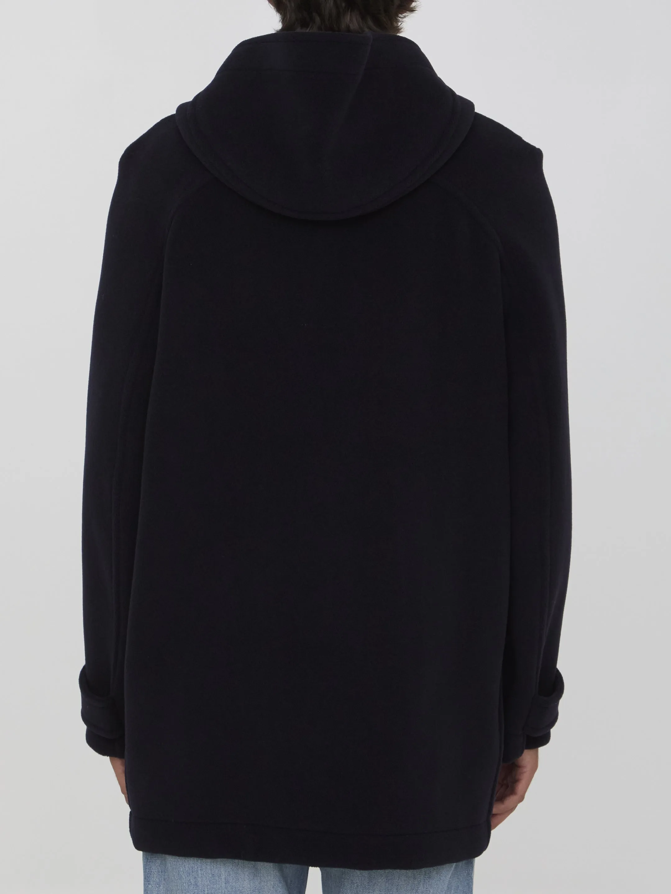Bottega Veneta Duffle Coat In Wool