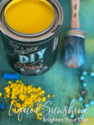 DIY Liquid Sunshine Paint
