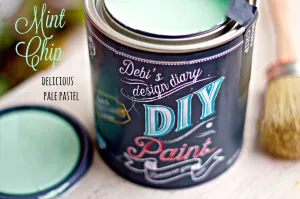 DIY Mint Chip Paint