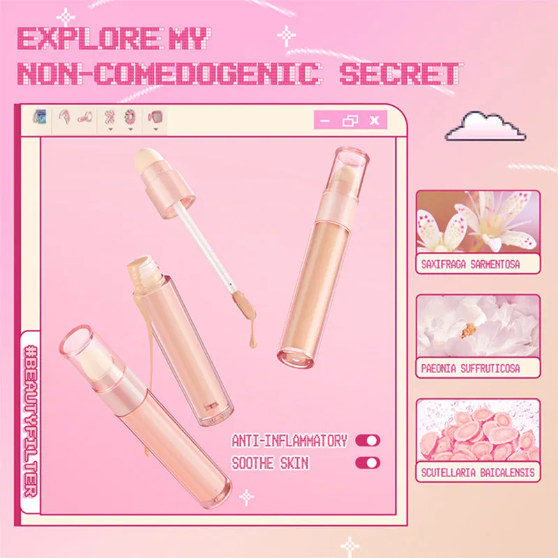 Long-Lasting Matte Sponge-Tip Concealer