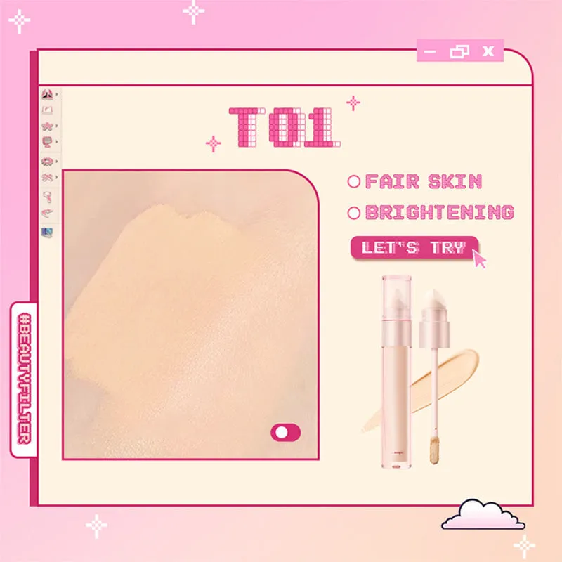 Long-Lasting Matte Sponge-Tip Concealer