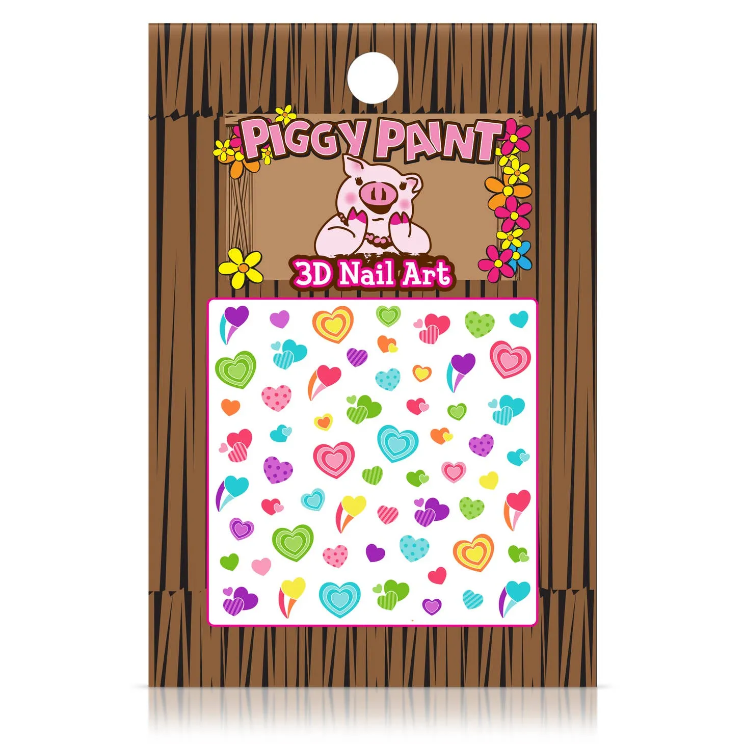Nail Art - Hearts by Piggy Paint