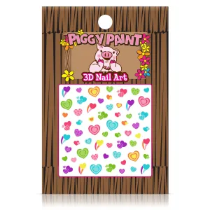 Nail Art - Hearts by Piggy Paint