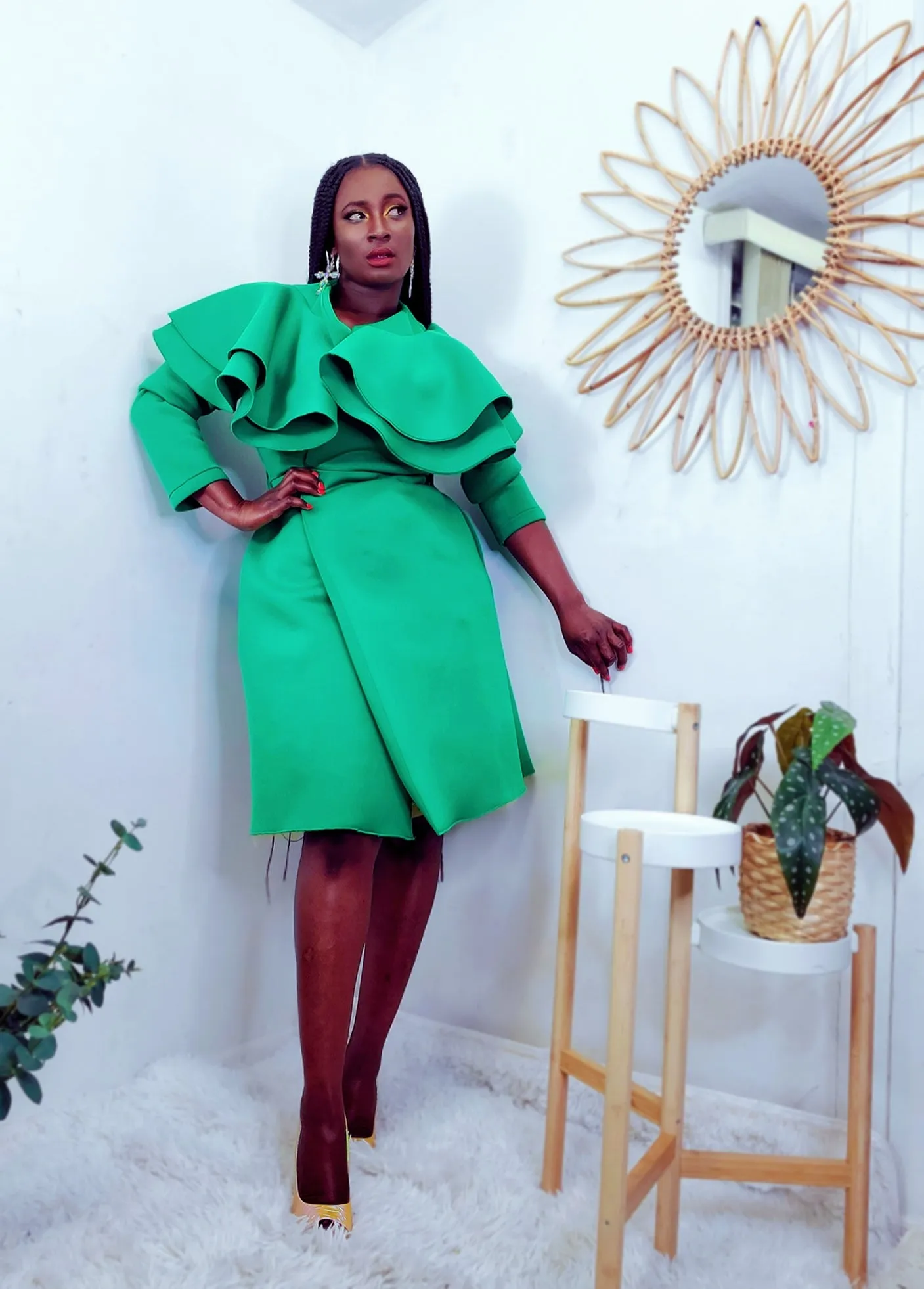 Nkasa jacket Green