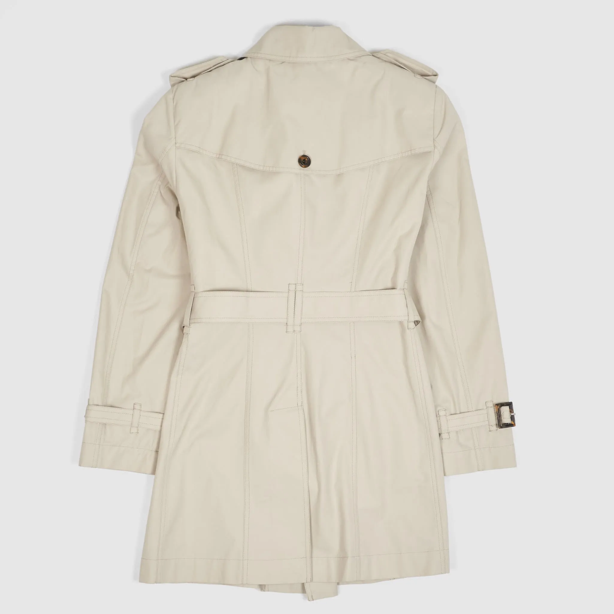 Palto Ladies Double-Breasted Trench Coat