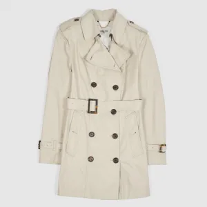 Palto Ladies Double-Breasted Trench Coat
