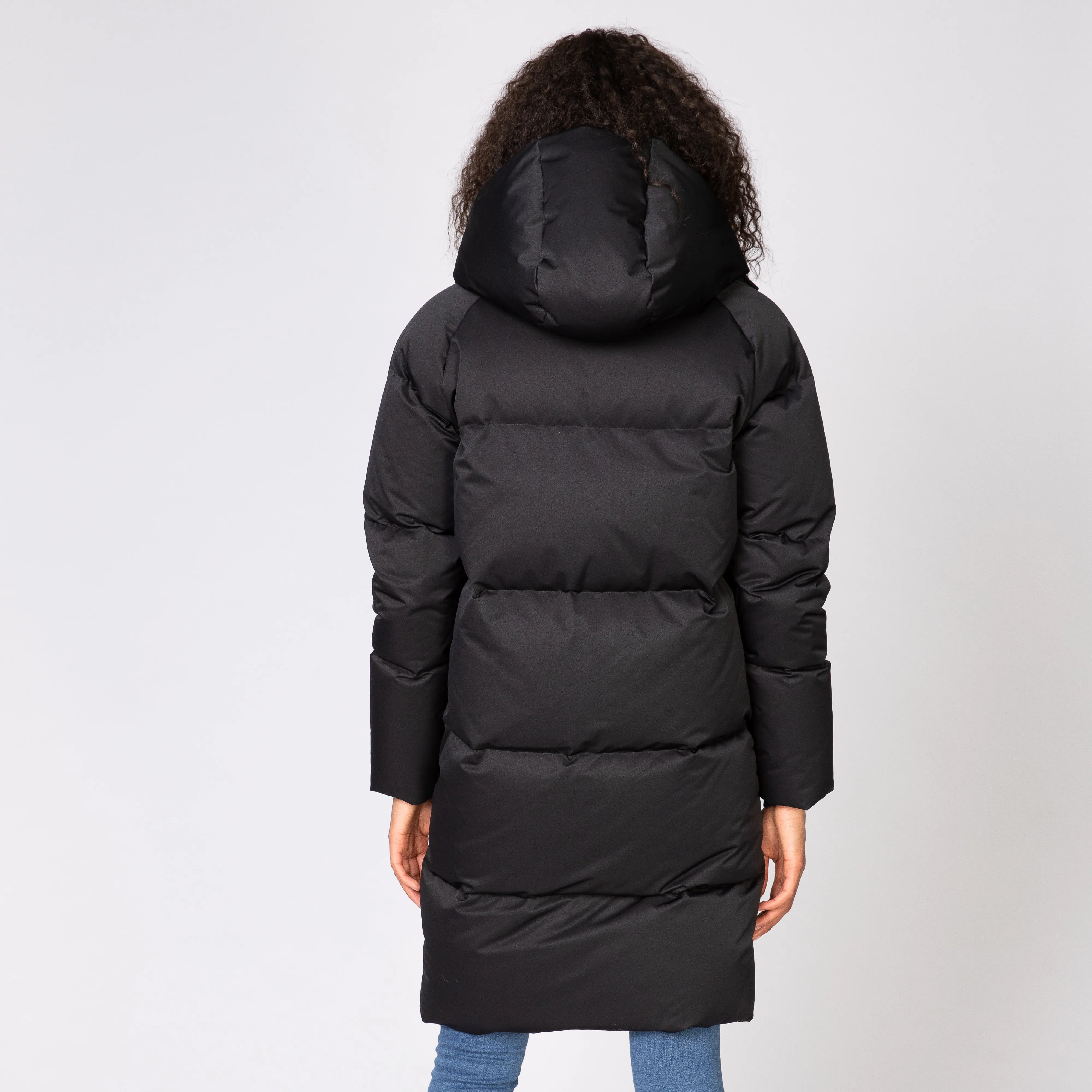 Pollux Down Coat - Jet Black