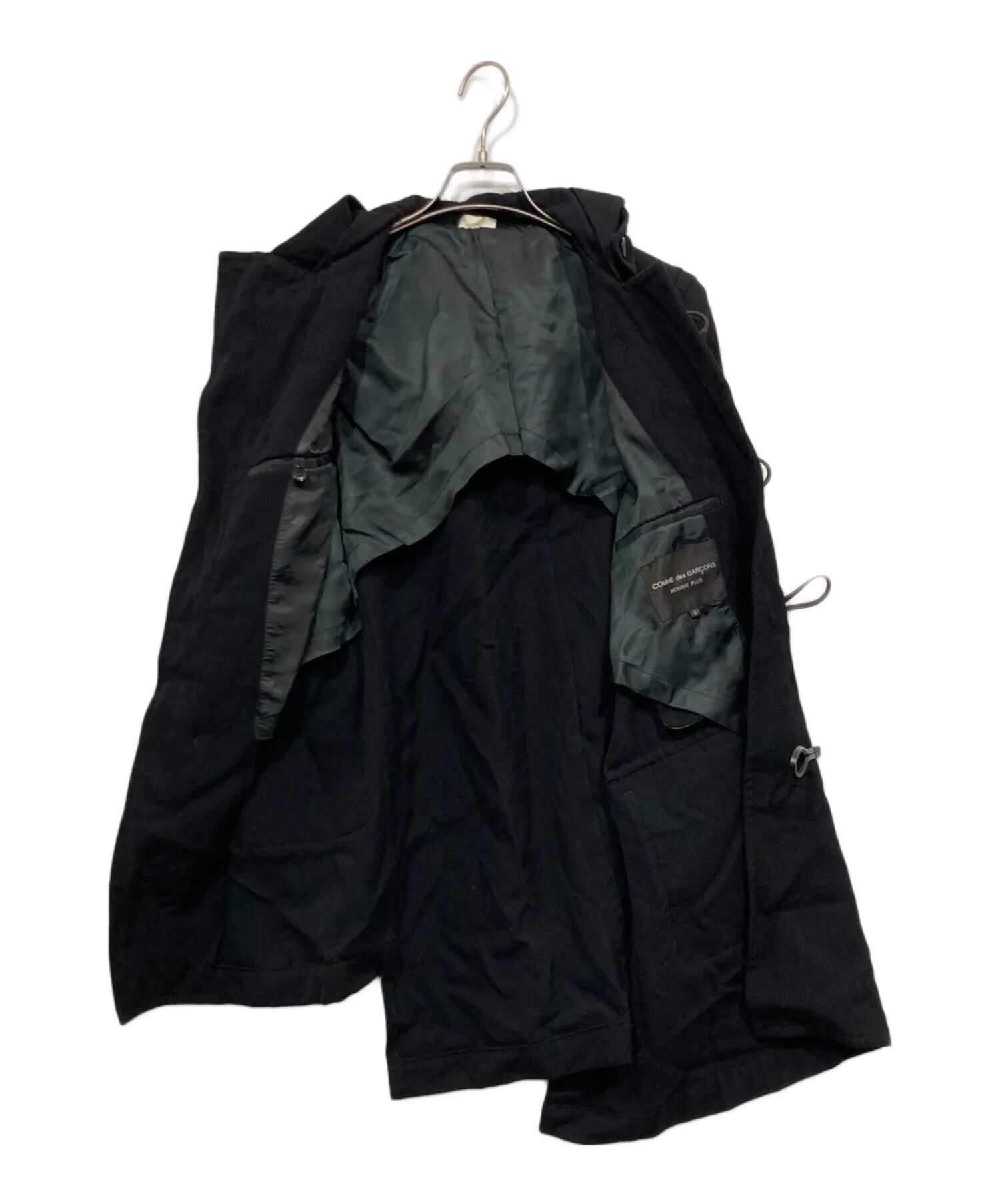 [Pre-owned] COMME des GARCONS HOMME PLUS Twist Design Duffle Coat PP-C003