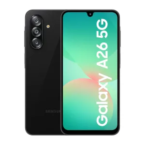 Samsung Galaxy A26 5G (Awesome Black, 8GB, 256GB) | Awesome Intelligence - AI Smartphone: Circle to Search, My Filter, Object Eraser | 50MP Triple Camera | IP67