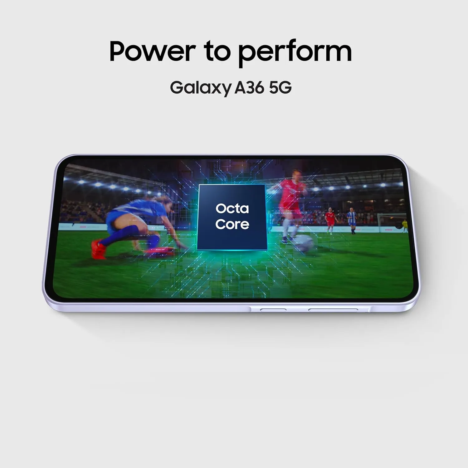 Samsung Galaxy A36 5G (Awesome Lavender, 8GB, 128GB) | Awesome Intelligence - AI Smartphone: Circle to Search, My Filter, Object Eraser | 4nm Snapdragon Processor | Flagship Grade Selfie Camera