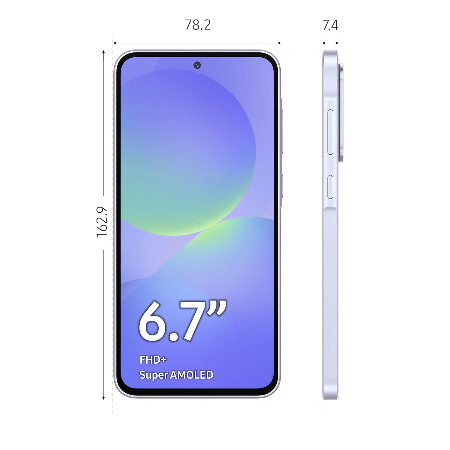 Samsung Galaxy A36 5G (Awesome Lavender, 8GB, 128GB) | Awesome Intelligence - AI Smartphone: Circle to Search, My Filter, Object Eraser | 4nm Snapdragon Processor | Flagship Grade Selfie Camera