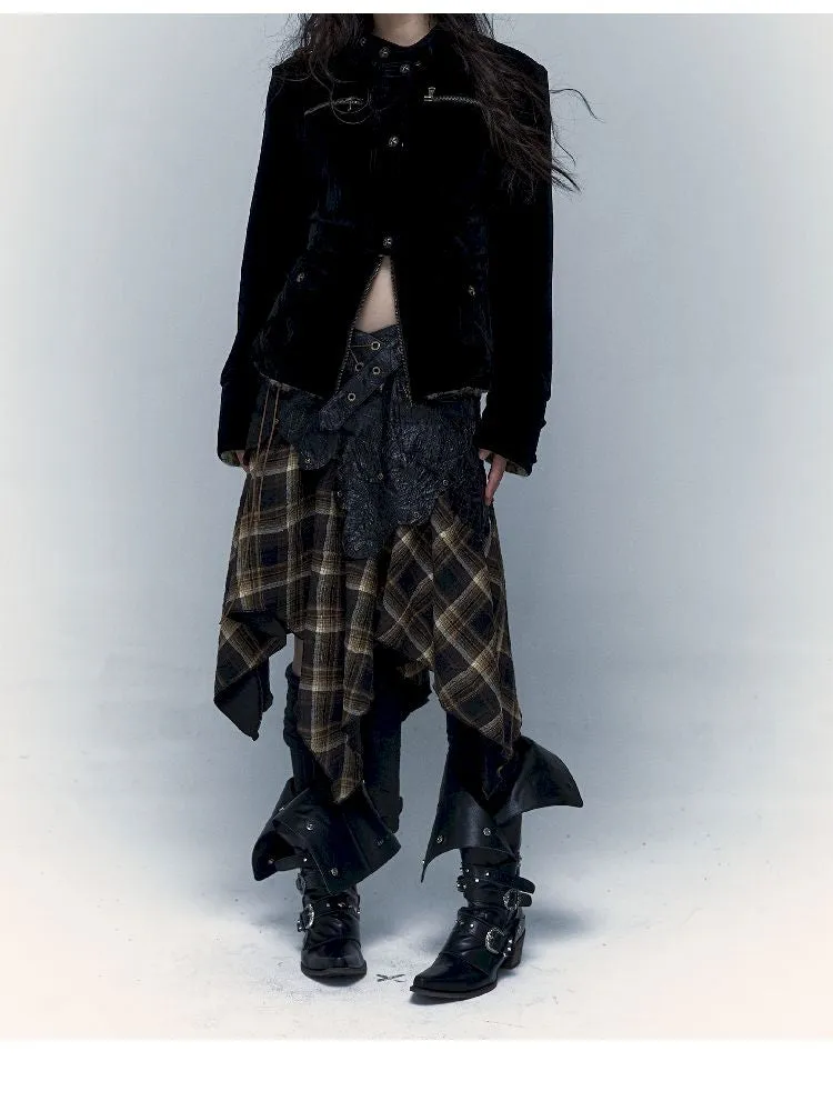 short leopard fur coat