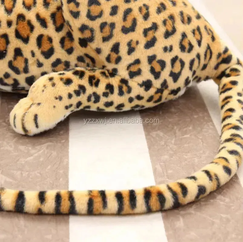 Simulation Big Wild Cat Plush Toy