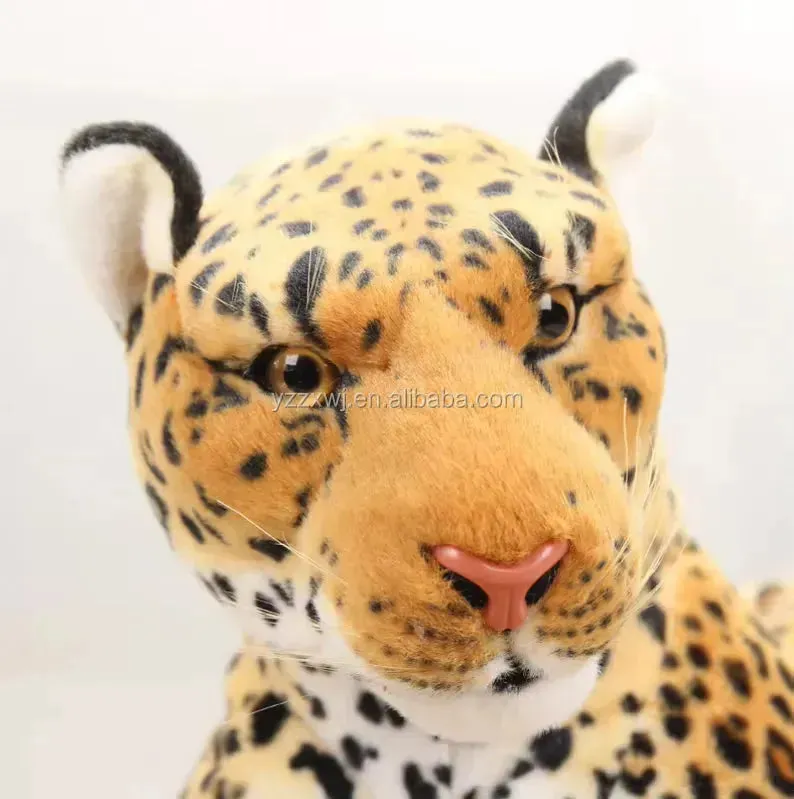 Simulation Big Wild Cat Plush Toy