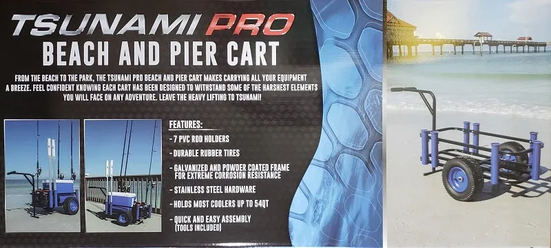 Tsunami Pro Beach and Pier Cart